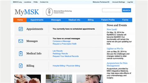 mymsk|msk login.